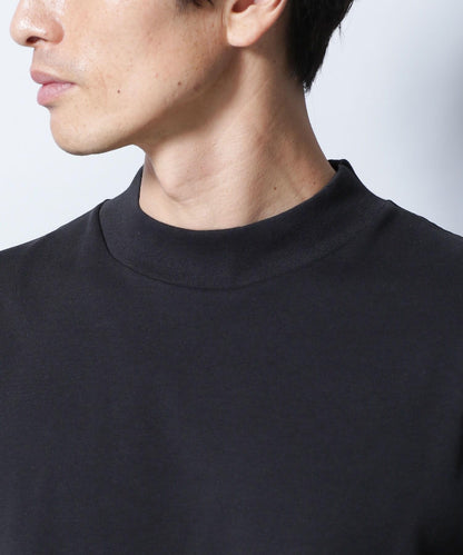 《イヤな臭いを軽減》Anti Smell モックネックロングスリーブＴシャツ