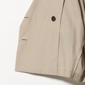 シアー ドルマン ブラウス ジャケット ウォッシャブル