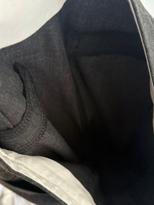 リネンワイドスラックス