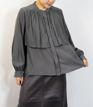 レイヤードライクエアリーブラウス