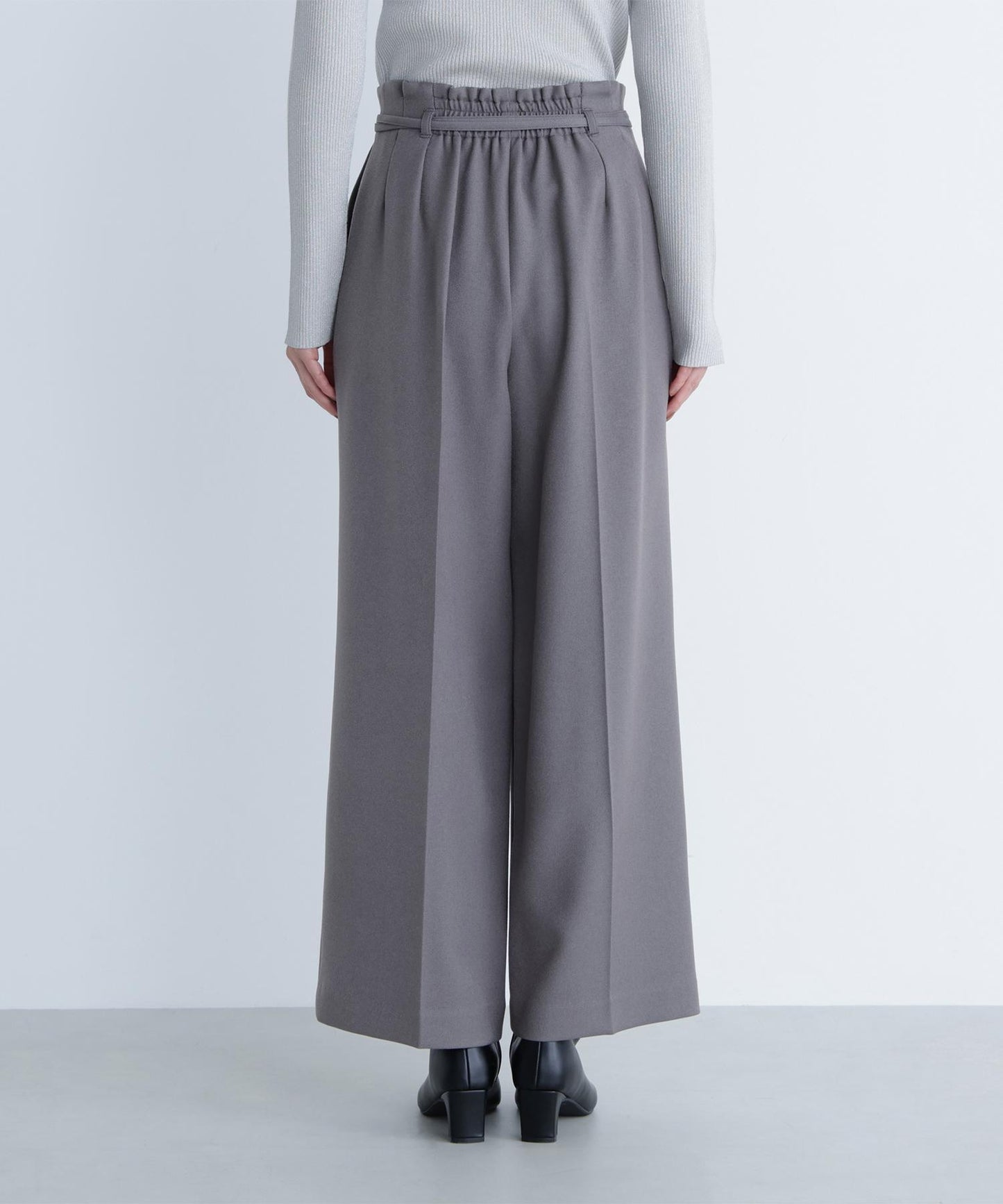 ダブルベルトワイドパンツII