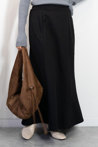 裏起毛マーメイドカットスカート