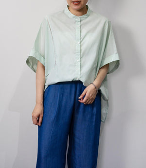 はしごレースオーバーサイズブラウス