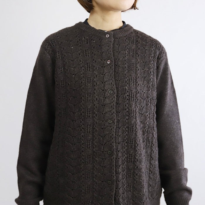 ﾔｸ混柄編みﾀｰﾄﾙ