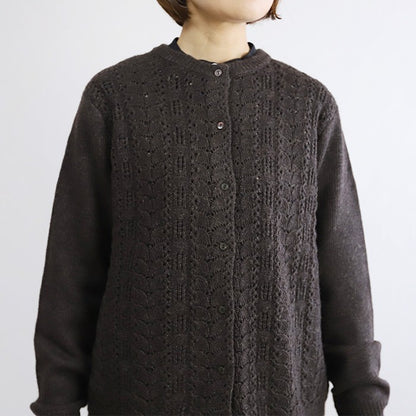 ﾔｸ混柄編みﾀｰﾄﾙ