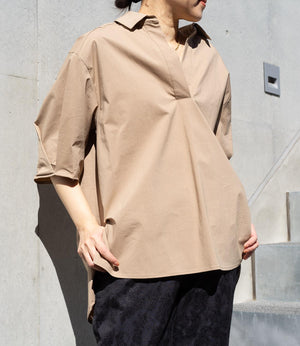 オーバーサイズスキッパーシャツ