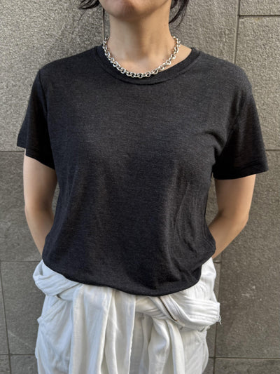 テンセルラウンドTシャツ
