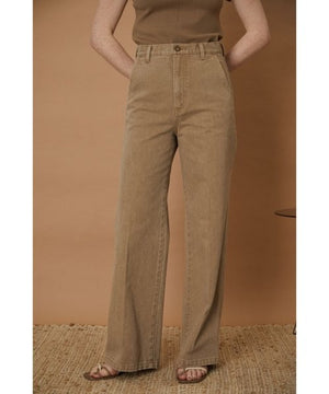 Low-waist-straight-denim