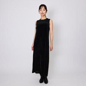 ブライトワイドリブスリーブレスニット≪手洗い可能≫