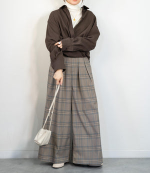 カシュクールマニッシュシャツ