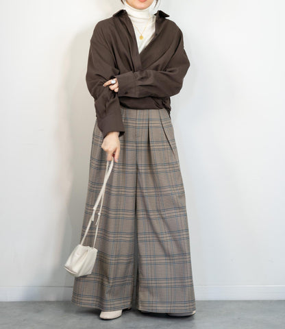 カシュクールマニッシュシャツ