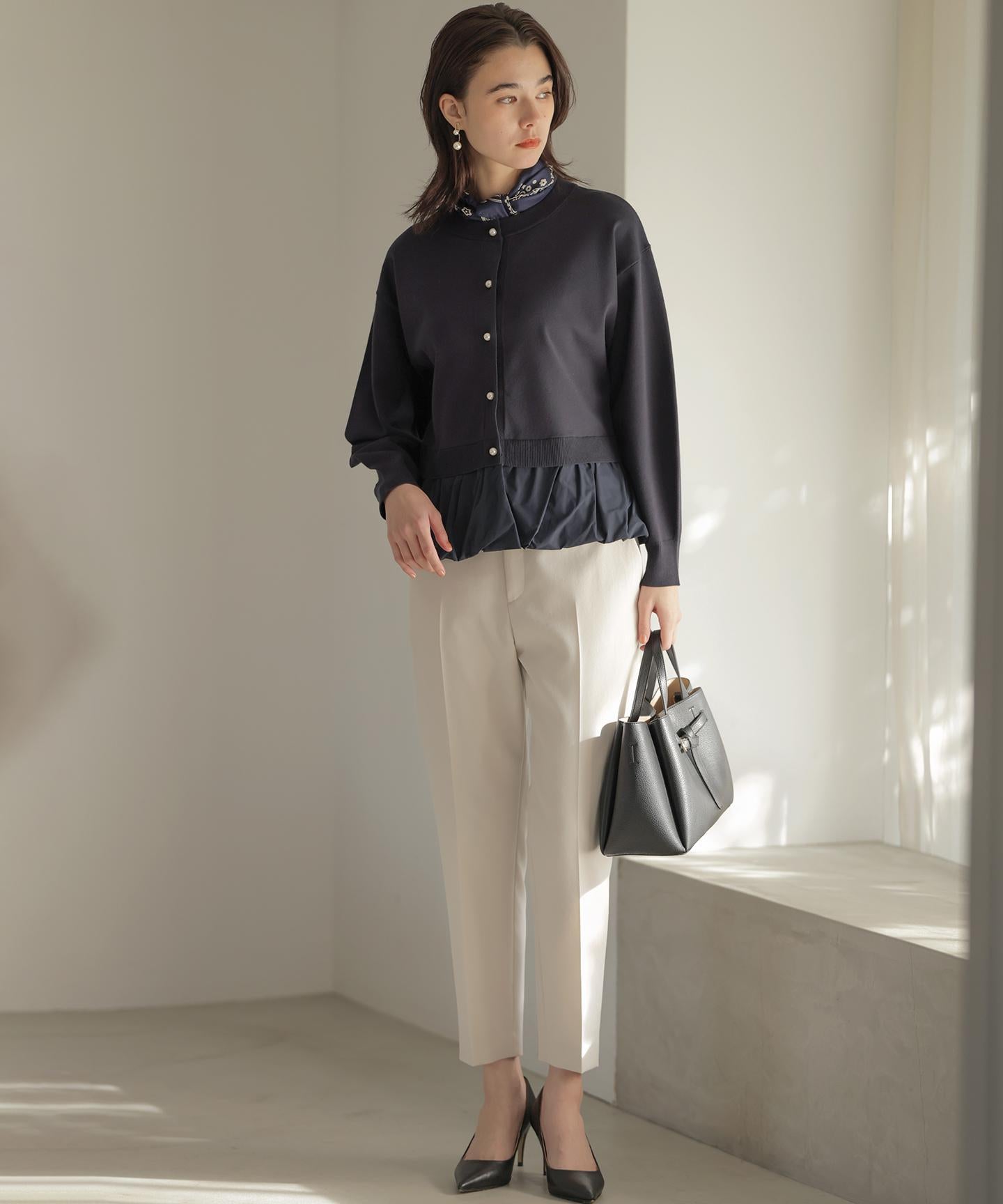 シュットクロステーパード パンツ