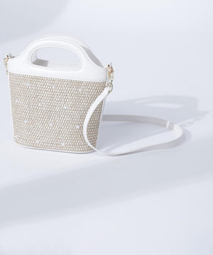 PPパールドットショルダーバッグ