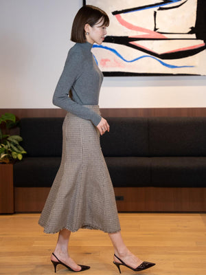 ソフトタッチタートルネックニット