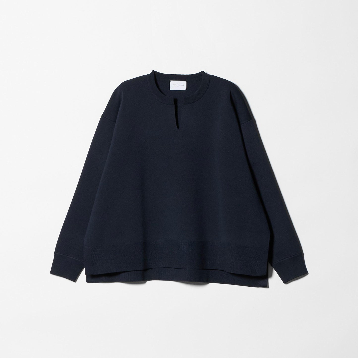 スウェットライク スキッパーニット ‐ウォッシャブル‐