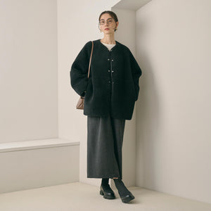 【WEB限定】ボア×フェイクムートン リバーシブルジャケット