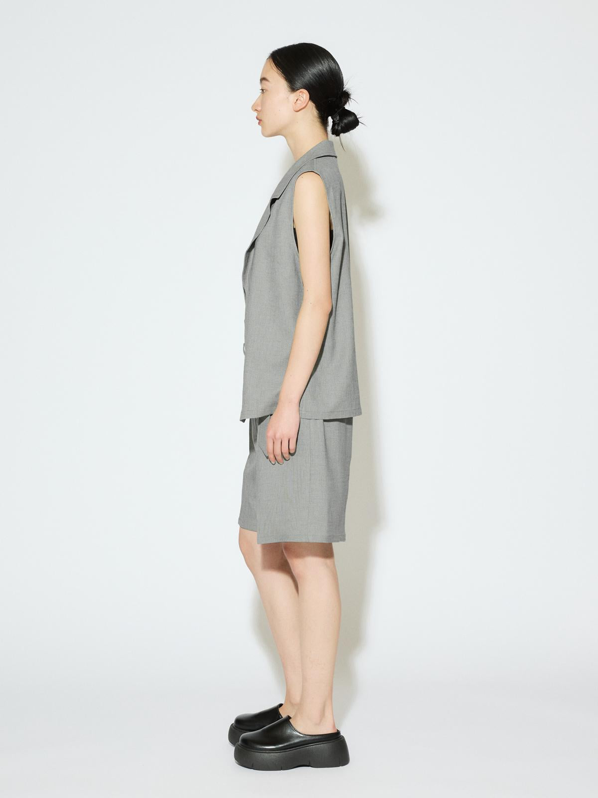MIDIUMISOLID for Ladies テーラードジレ