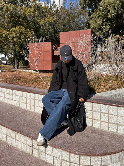 デニムワイドパンツ