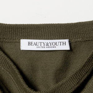 ウール レイヤードニット ウォッシャブル