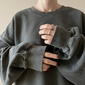 ピグメントビッグスウェット