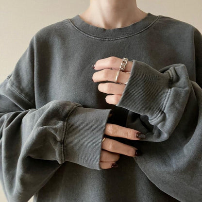 ピグメントビッグスウェット