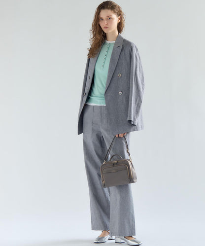 スラブツイルストレッチ ベイカーパンツ