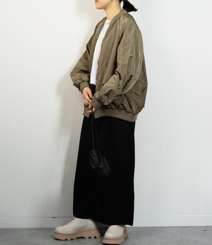 ギャザーボリュームブルゾン