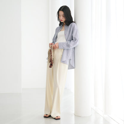 【WEB限定】ストライプ レギュラーシャツ