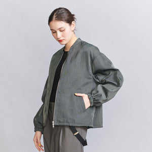 ナイロンツイル ジップブルゾン