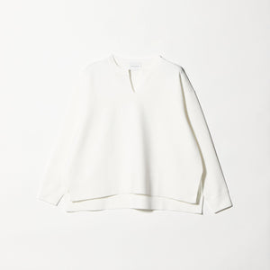 スウェットライク スキッパーニット ‐ウォッシャブル‐