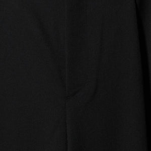 毛ポリエステル カーブパンツ ウォッシャブル