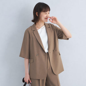 エアシカル ショート スリーブ ジャケット -マシンウォッシャブル・ストレッチ・UVカット-