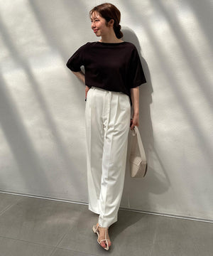 スゴ機能美 ハーフスリーブ ニット