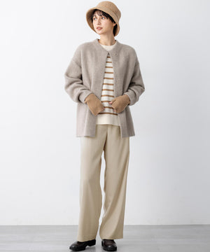 スエーディーサテン ワイド パンツ