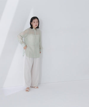 シアーオーバーシャツ