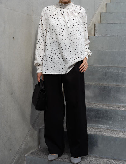 ワイドストレートパンツ