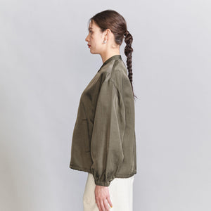 ナイロンツイル ジップブルゾン