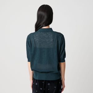 ポロショートスリーブニット ウォッシャブル