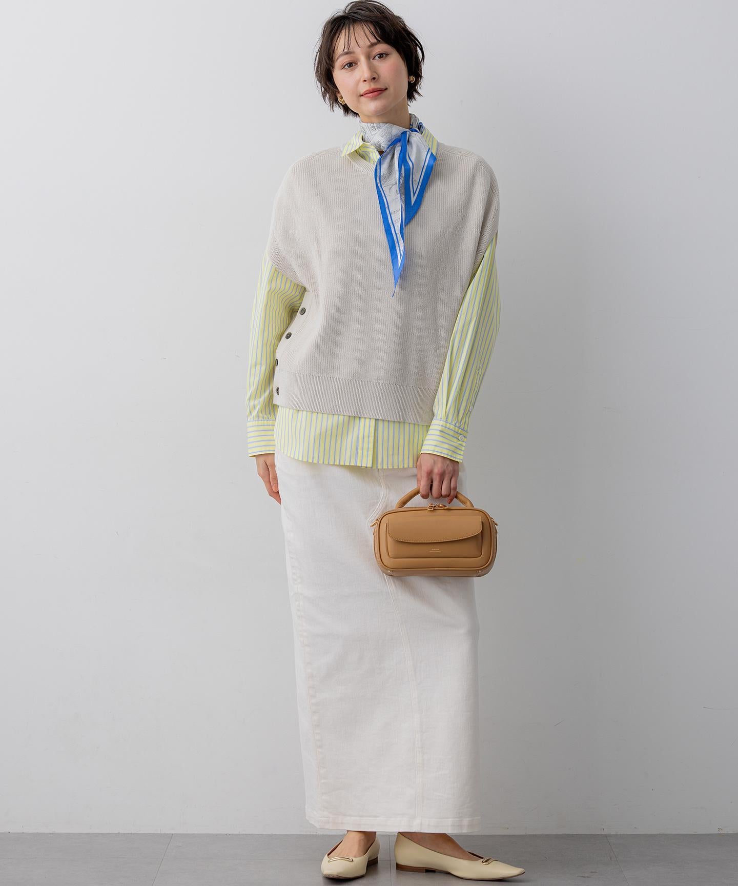 CANCLINI シャーティング ベーシックシャツ