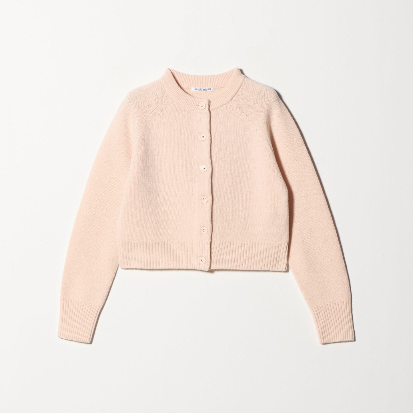 ウールニット ショートカーディガン