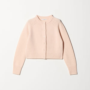 ウールニット ショートカーディガン