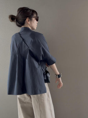 cropped relax shirt refine