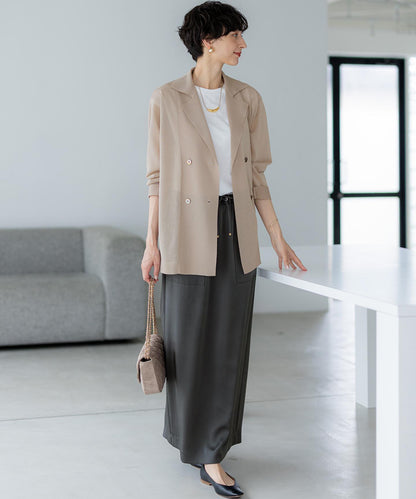 スエード キルティング ショルダーバッグ