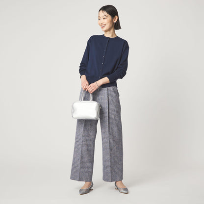 ＜1_OF MINE＞クルーネック ニット カーディガン