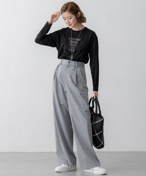 ライトクロス ワイドパンツ