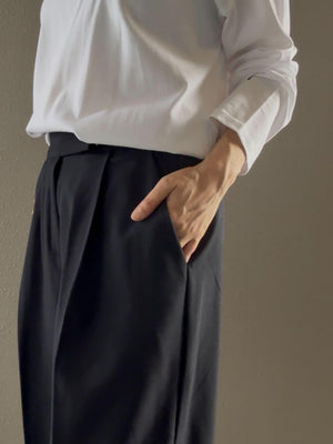 Handsome tapered slacks