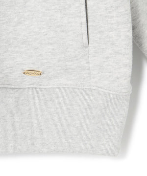 コットンテリー ジップアップ フーディー