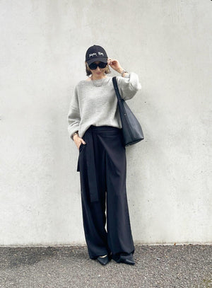 ワイドラップパンツ