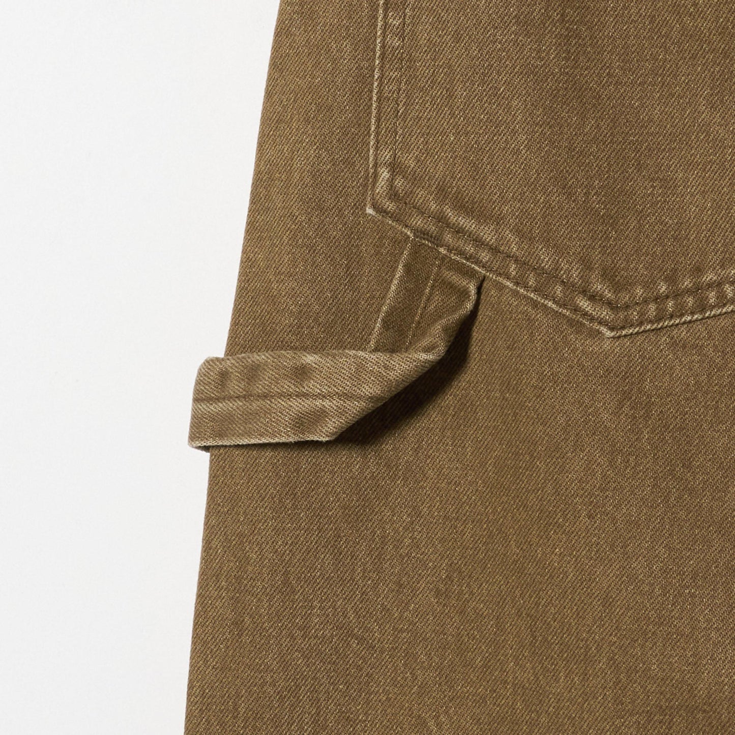 コットンデニム ペインターパンツ