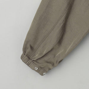 ナイロンツイル ジップブルゾン